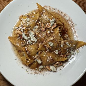 Nancy's Hustle - Squash ravioli - New American Near Me - Houston, Texas Nancy's Hustle - Squash ravioli - New American Near Me - Houston, Texas