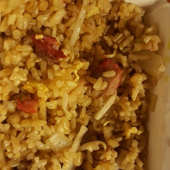 Chen's Garden - This is the pork in the pork fried rice. Very small pieces and only a little amount of pork throughout - Chinese Near Me - Manchester, New Hampshire Chen's Garden - This is the pork in the pork fried rice. Very small pieces and only a little amount of pork throughout - Chinese Near Me - Manchester, New Hampshire