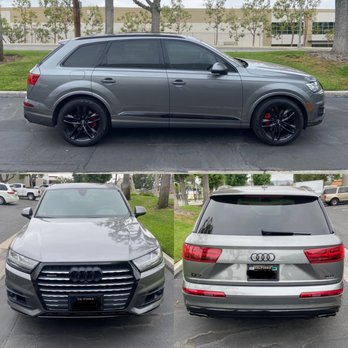 Wrap One - Audi Q7 Chrome Delete - Graphic Design Near Me - Brea, California