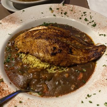 Crabtown - Redfish Ponchartrain.  Excellent!! - Seafood Near Me - Oklahoma City, Oklahoma