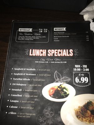 Menu photo 5 Tuscany's Pasta & Pizza Grand Prairie, TX Menu photo 5 Tuscany's Pasta & Pizza Grand Prairie, TX
