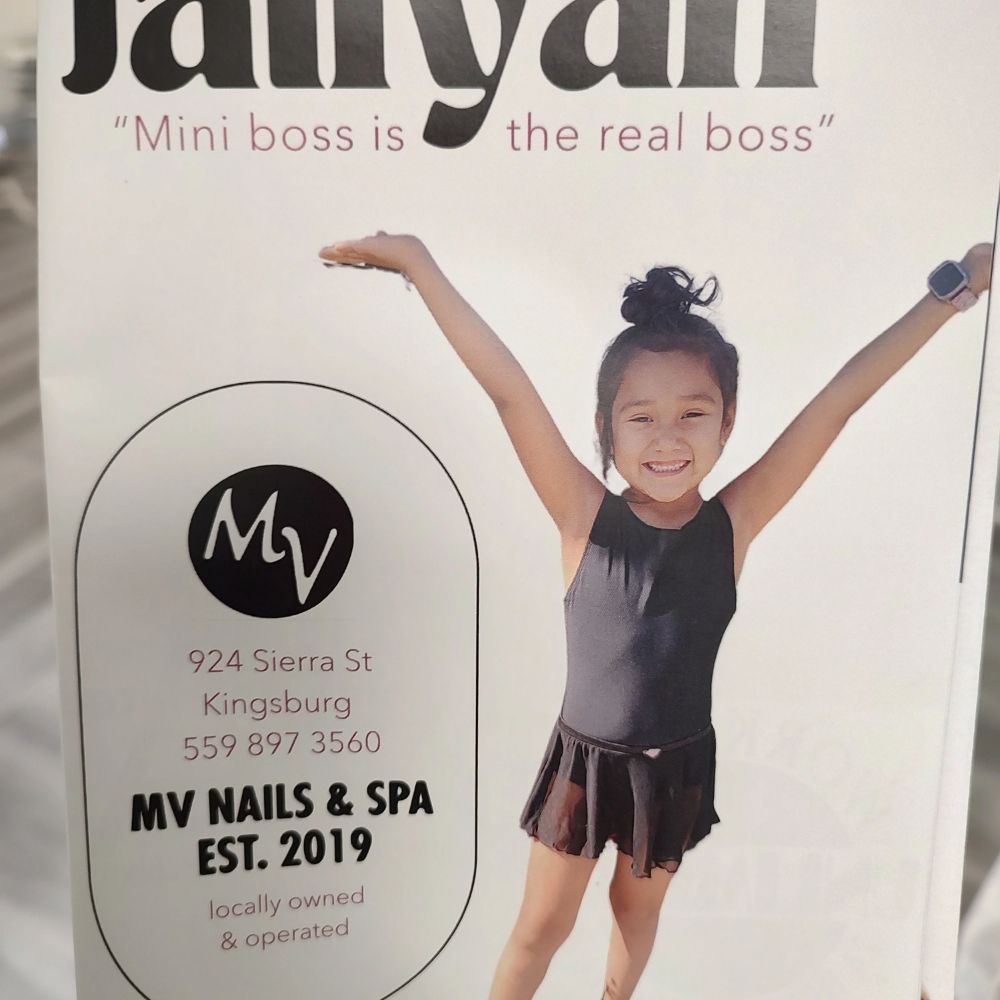 MV Nails and Spa Logo