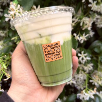 Community Goods - Matcha Einspanner - Coffee & Tea Near Me - Los Angeles, California Community Goods - Matcha Einspanner - Coffee & Tea Near Me - Los Angeles, California