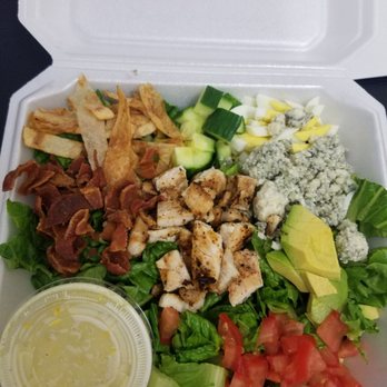 M & J Bistro - Chopped Salad yummm! - New American Near Me - Tracy, California M & J Bistro - Chopped Salad yummm! - New American Near Me - Tracy, California