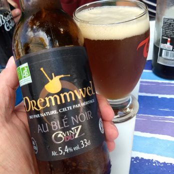 Le pennti - Amberkleurig bier, lekker fris van smaak, dat prat gaat op de Keltische wortels van Bretagne. - Creperies Near Me - Concarneau, 29
