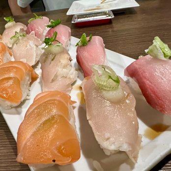 Sei Sushi - Salmon Nigiri, Tuna Nigiri, Yellowtail Nigiri - Sushi Bars Near Me - San Diego, California