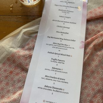 House of Sakura - Food menu - Japanese Near Me - Honolulu, Hawaii