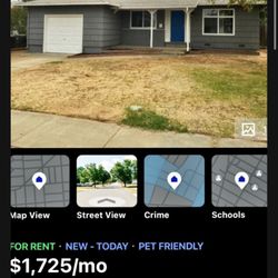 S & S Property Management - $1725 in 2021 with garbage fees now $2211 in 2023