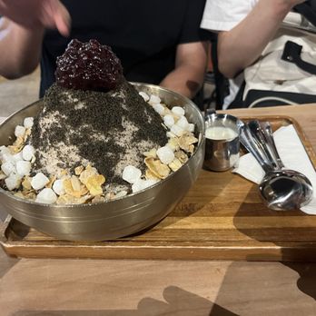 Soricha Tea & Theater - Black sesame bingsoo - Coffee & Tea Near Me - Annandale, Virginia Soricha Tea & Theater - Black sesame bingsoo - Coffee & Tea Near Me - Annandale, Virginia