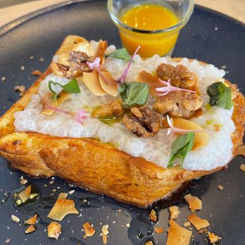 Nami Kaze - Custard French Toast (lots of savory Thai notes) - Japanese Near Me - Honolulu, Hawaii