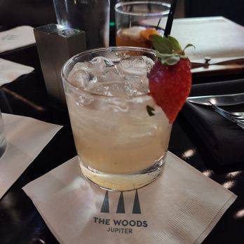 The Woods Jupiter - Strawberry basil margarita - New American Near Me - Jupiter, Florida The Woods Jupiter - Strawberry basil margarita - New American Near Me - Jupiter, Florida
