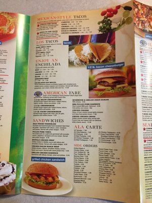 Menu photo 5 EL Reparo Mexican Restaurant Liberty, IN