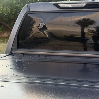 Nobu's Performance - Broken window - Motorsport Vehicle Repairs Near Me - Colton, California