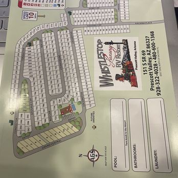 Whistlestop Luxury Rv Park - Map of rv park - RV Parks Near Me - Dewey, Arizona Whistlestop Luxury Rv Park - Map of rv park - RV Parks Near Me - Dewey, Arizona
