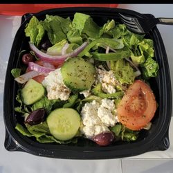 Greek salad was DELISH