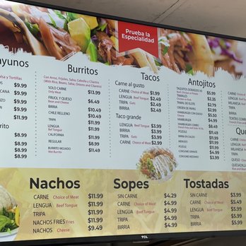 Taqueria El Rancho - Menu #1 as of July 2022 - Mexican Near Me - Stanton, California Taqueria El Rancho - Menu #1 as of July 2022 - Mexican Near Me - Stanton, California