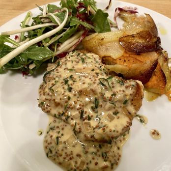 Sur La Table - Pan-Roasted Chicken with Fine Herbs and Whole-Grain Mustard Sauce - Kitchen Supplies Near Me - Costa Mesa, California