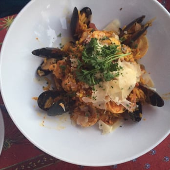 Tree House Cafe - Seafood paella - very tasty - Mediterranean Near Me - Carmel, California