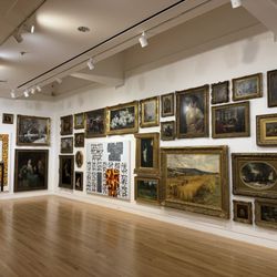 Frye Art Museum - Permanent works at the Frye mixed with pieces by Jonathan Lasker