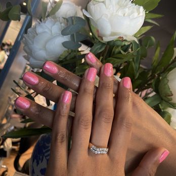 Kitchen Nail Bar - Mountain View - Summer nails! Lee is amazing and helped me pick out my colors! - Nail Salons Near Me - Mountain View, California