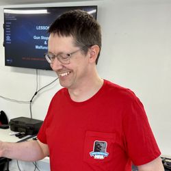 The British Marksman - I teach certified courses, currently Basics of Pistol Shooting and Range Safety Officer.
