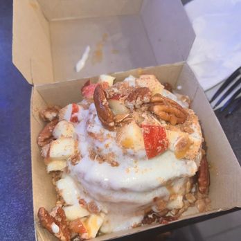 Cinnaholic - seasonal apple roll - Bakeries Near Me - Ann Arbor, Michigan