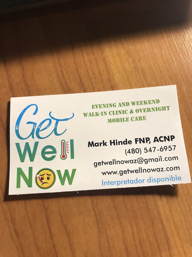 Mark Hinde, FNP ACNP - Get Well Now - home care agency in Gilbert, AZ
