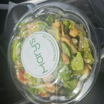 Mary's Salads - Mediterranean salad with added chicken. This was a small and it was HUGE! - Salad Near Me - La Jolla, California