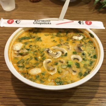 Noodle World Jr - Chicken Tom Kah. Really good! - Asian Fusion Near Me - Los Angeles, California