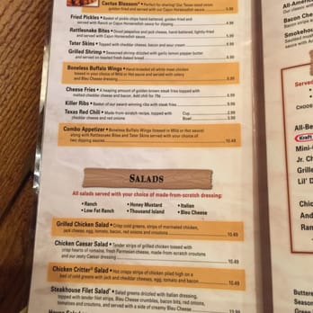 Texas Roadhouse - Menu - Steakhouses Near Me - Coon Rapids, Minnesota Texas Roadhouse - Menu - Steakhouses Near Me - Coon Rapids, Minnesota