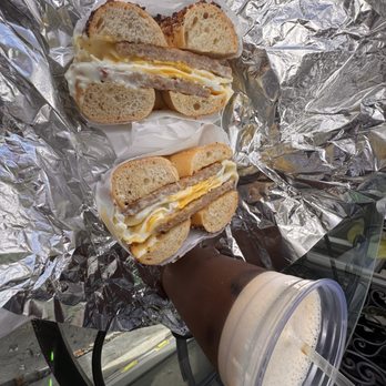 Main Street Brews - Sausage egg and cheese - Bakeries Near Me - Dunedin, Florida Main Street Brews - Sausage egg and cheese - Bakeries Near Me - Dunedin, Florida