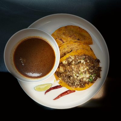 Fire Birria Tacos by null
