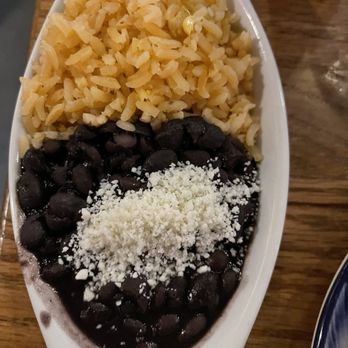 Barrio Queen - Beans and rice that comes with the burrito - Mexican Near Me - Tempe, Arizona