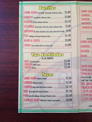 Menu photo 8 Alfredo's Mexican Food Burbank, CA Menu photo 8 Alfredo's Mexican Food Burbank, CA