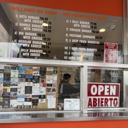 Exterior outside entrance of Bill's Take Out - Combo menu - Santa Maria, California Exterior outside entrance of Bill's Take Out - Combo menu - Santa Maria, California