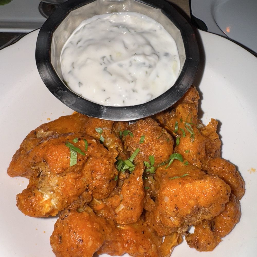 Witches Brew Coffee House - Buffalo cauliflower - Vegan Near Me - West Hempstead, New York Witches Brew Coffee House - Buffalo cauliflower - Vegan Near Me - West Hempstead, New York
