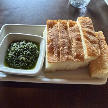 Olive & Ivy - Bread with Pesto - Mediterranean Near Me - Phoenix, Arizona