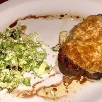 The White Chocolate Grill - Parmesan crusted filet with Brussels - American Near Me - Phoenix, Arizona