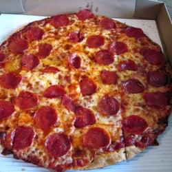 Jet's Pizza - Large thin crust pepperoni