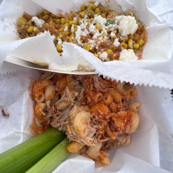 Gonzo Gourmet - Buffalo chicken mac & cheese, Mexican corn - Food Trucks Near Me - Knoxville, Tennessee