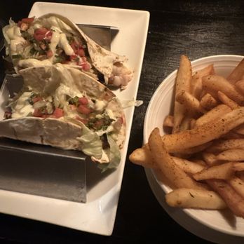 Hugo's Oyster Bar - Blackened Catfish tacos & fries - Seafood Near Me - Roswell, Georgia Hugo's Oyster Bar - Blackened Catfish tacos & fries - Seafood Near Me - Roswell, Georgia