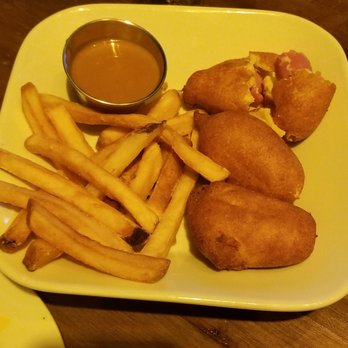 Lucky Strike Honolulu - Keiki corn dog and fries - Arcades Near Me - Honolulu, Hawaii