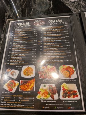Menu photo 3 Pho Today Philadelphia, PA
