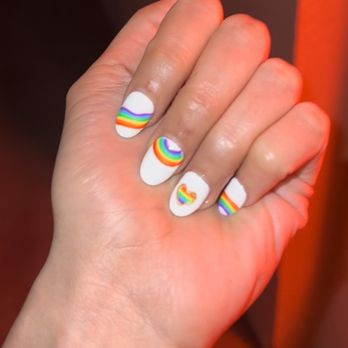 Princess Nails - PRIDE nails done by Mandy - Nail Salons Near Me - San Gabriel, California Princess Nails - PRIDE nails done by Mandy - Nail Salons Near Me - San Gabriel, California