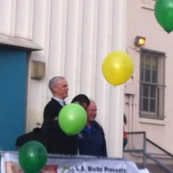 Los Feliz Elementary School - Secretary of Commerce does speech during MLK day of service.