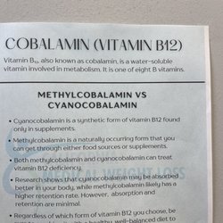 California Medical Weight Loss - Vitamin Bs