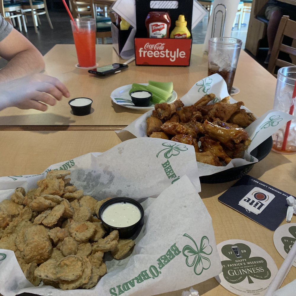Beef 'O' Brady's - Fried pickles and wings - Sports Bars Near Me - Corydon, Indiana Beef 'O' Brady's - Fried pickles and wings - Sports Bars Near Me - Corydon, Indiana