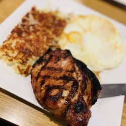 Franco's Flapjack Family Restaurant - Pork Chops & Eggs