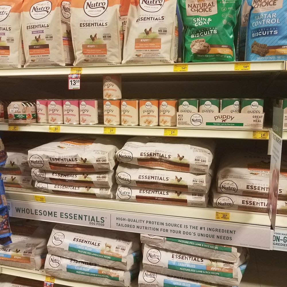 PetSmart dog food selection is extensive it has a wide variety of whatever you want with no GMOs