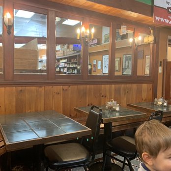 Coppola's Deli - Back area and the table we are sitting at - Delis Near Me - Richmond, Virginia